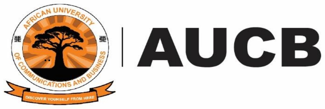 African University of Communications and Business (AUCB) logo