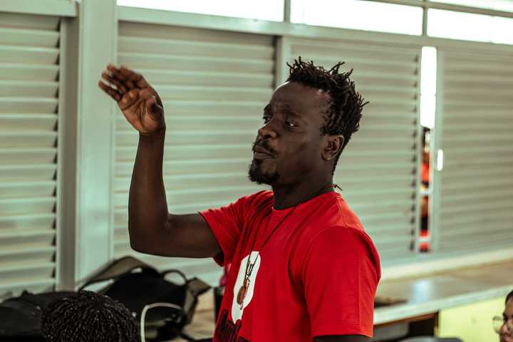 Ijexá with Ghana, first edition — workshop activity, 2024